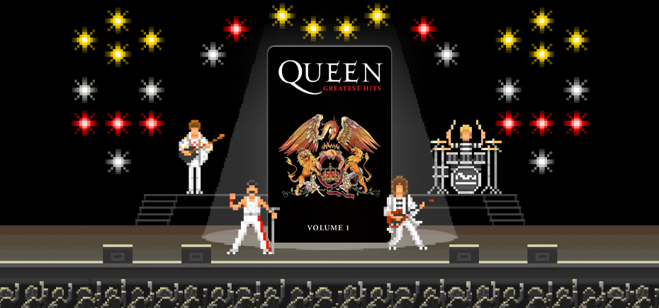 Queen graphic from the Yoto music player website